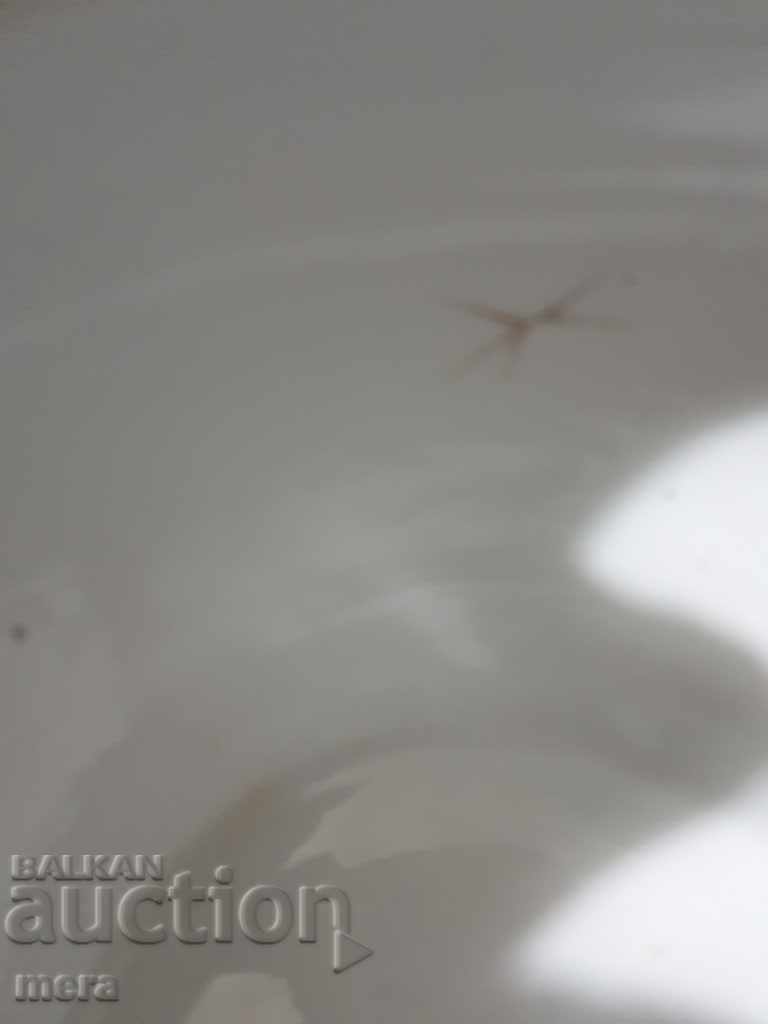 Μεγάλη πορσελάνινη σουπιέρα με βιολέτες. - 7 Μεγάλη πορσελάνινη σουπιέρα με βιολέτες. - 7