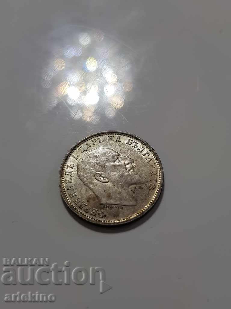 Top quality silver coin BGN 1, 1910 gloss - 6