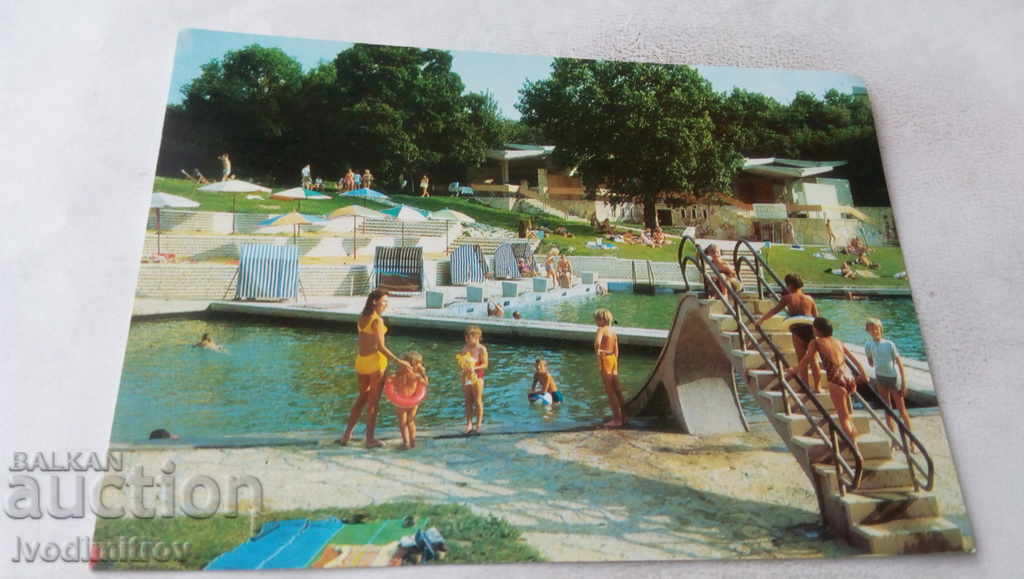 Καρτ ποστάλ Golden Sands Mineral Pool 1977