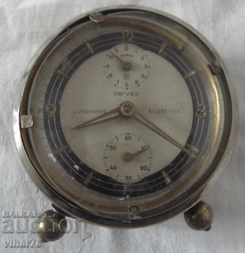 Auction  RARE MODEL ALARM CLOCK JUNGHANS