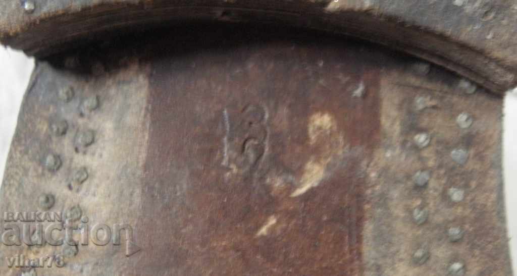 Old military boots with straps - 6