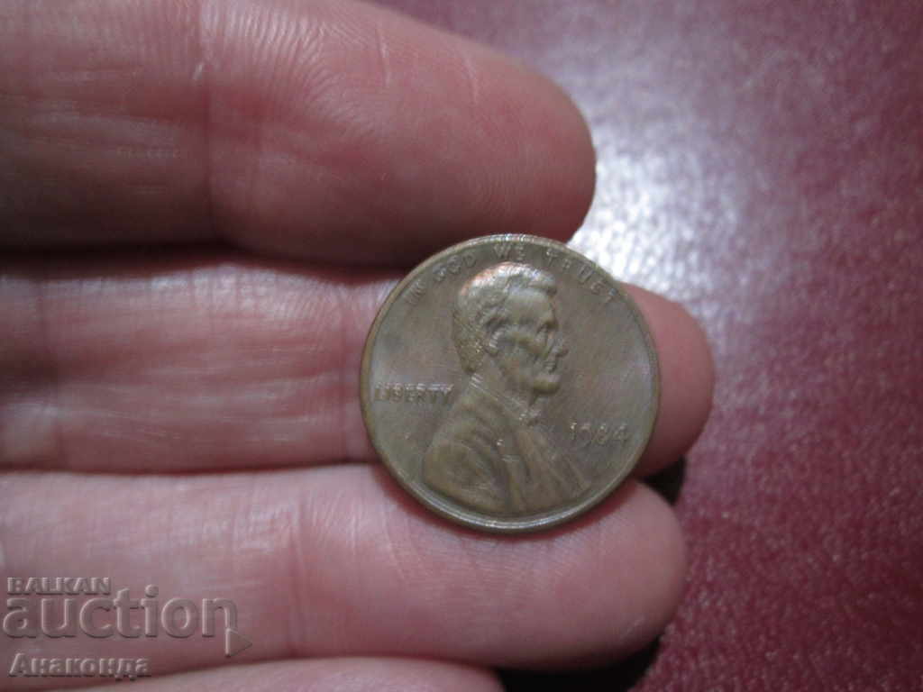 1984 USA - 1 cent