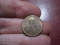1991 год САЩ -  1 цент