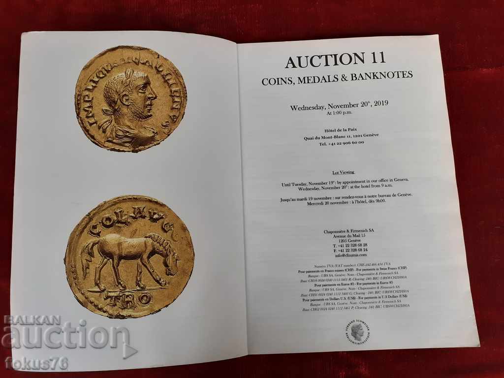 Catalog of coins, orders and medals with price 59.00 BGN | € 30.17 Catalog of coins, orders and medals with price 59.00 BGN | € 30.17