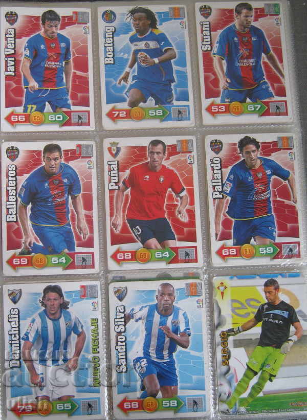 Delivery of 216 pcs. Panini football stickers Panini 2010-2012 album Delivery of 216 pcs. Panini football stickers Panini 2010-2012 album