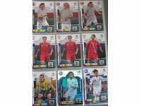 216 pcs. Panini football stickers Panini 2010-2012 album