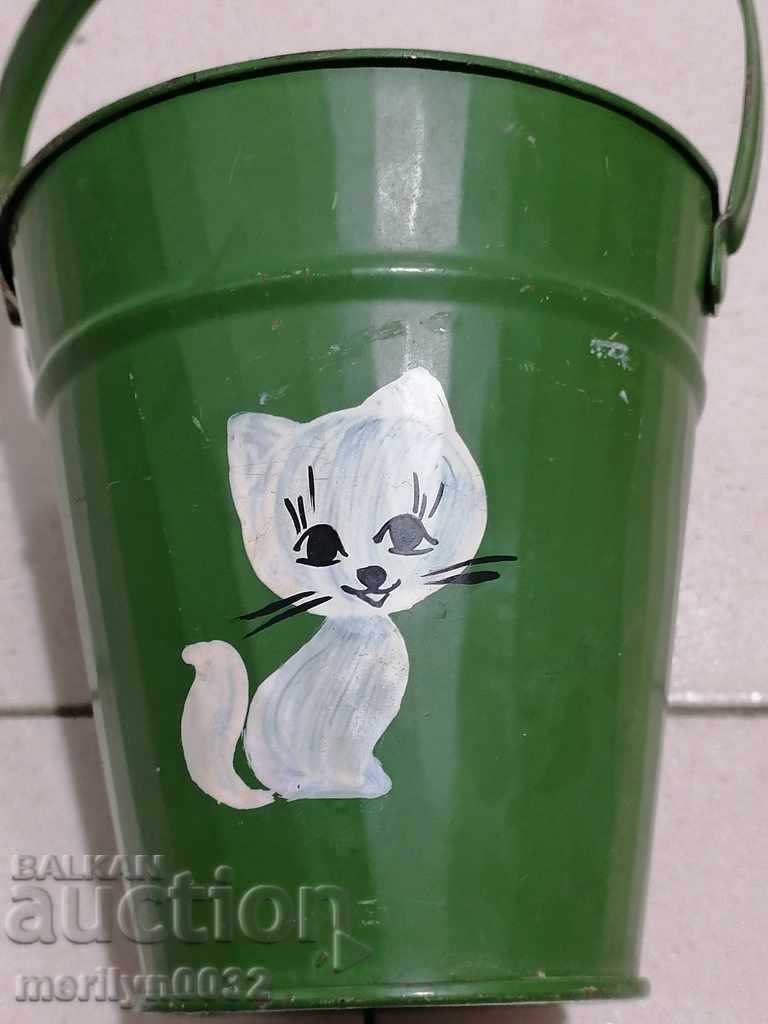 Children's tin toy bucket, bucket NRB with price 31.00 BGN | € 15.85 Children's tin toy bucket, bucket NRB with price 31.00 BGN | € 15.85