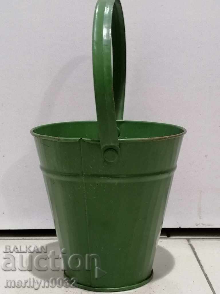 Children's tin toy bucket, bucket NRB - 5 Children's tin toy bucket, bucket NRB - 5