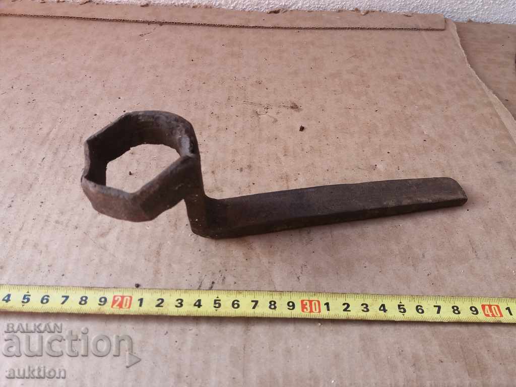 REVIVAL FORGED WRENCH OF TROLLEY, WAGON, TWO-WHEEL - 7 REVIVAL FORGED WRENCH OF TROLLEY, WAGON, TWO-WHEEL - 7