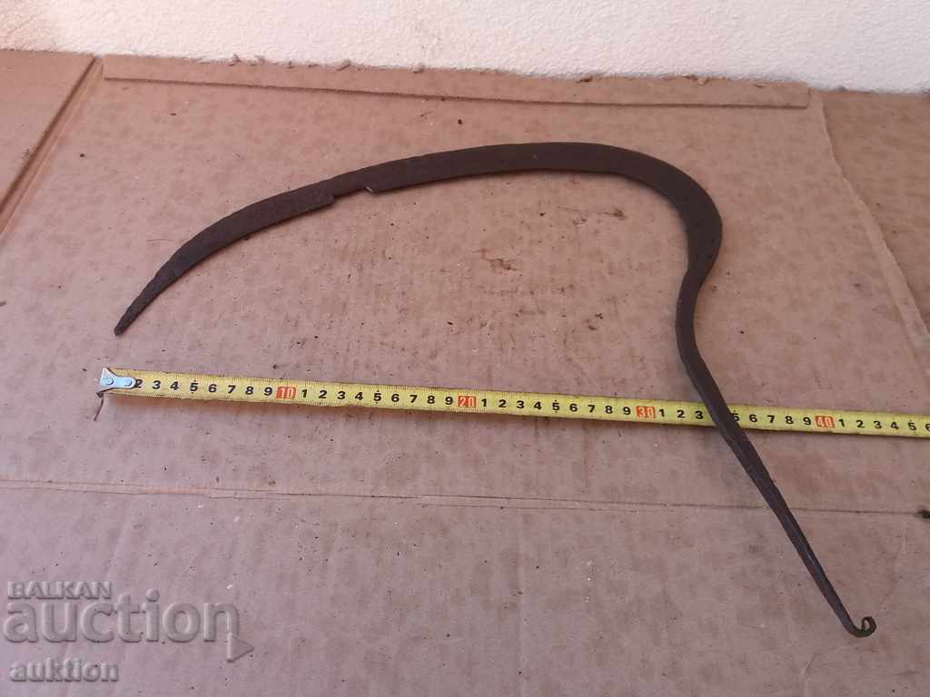 OLD FORGED SICK - HARVESTING TOOL REVIVAL with price 2.99 BGN | € 1.53 OLD FORGED SICK - HARVESTING TOOL REVIVAL with price 2.99 BGN | € 1.53