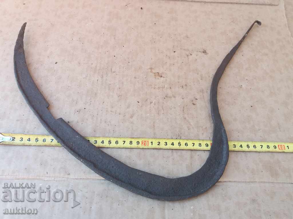 OLD FORGED SICK - HARVESTING TOOL REVIVAL - 6 OLD FORGED SICK - HARVESTING TOOL REVIVAL - 6