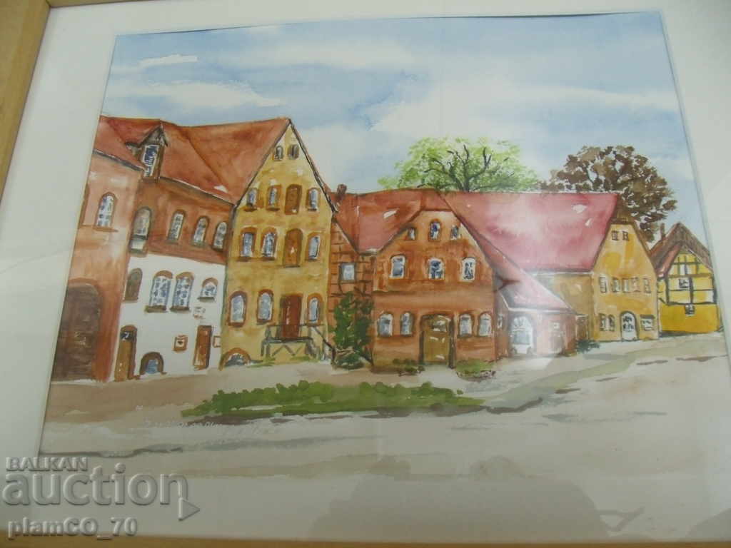 Auction № * 5827 old picture with frame Auction № * 5827 old picture with frame