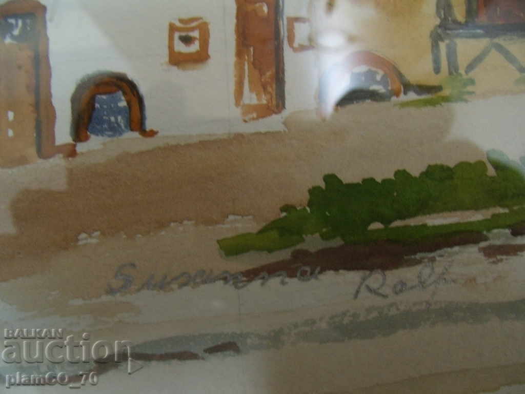 Delivery of № * 5827 old picture with frame Delivery of № * 5827 old picture with frame