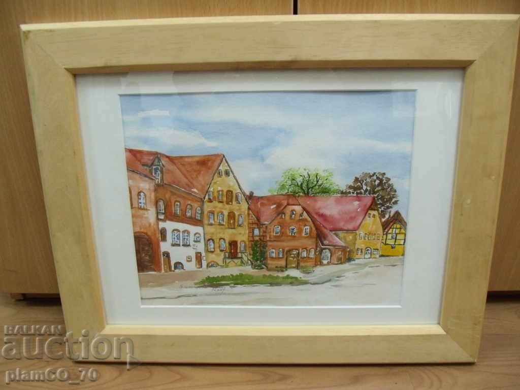 № * 5827 old picture with frame - 5 № * 5827 old picture with frame - 5