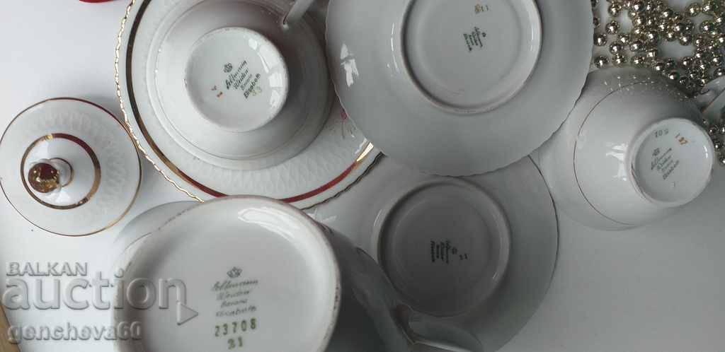 Чаен сервиз Seltmann Weiden/Elisabeth порцелан - 5 Чаен сервиз Seltmann Weiden/Elisabeth порцелан - 5