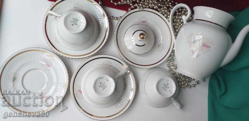 Чаен сервиз Seltmann Weiden/Elisabeth порцелан - 6 Чаен сервиз Seltmann Weiden/Elisabeth порцелан - 6