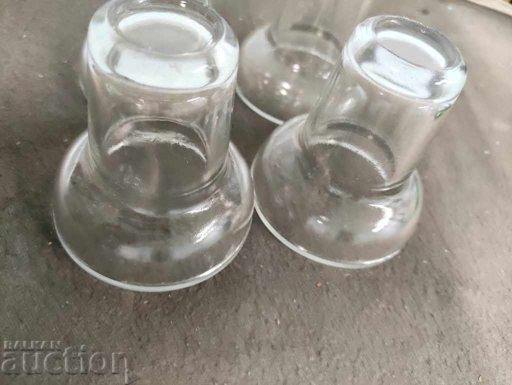 old suction cups 4 pieces with price 30.00 BGN | € 15.34