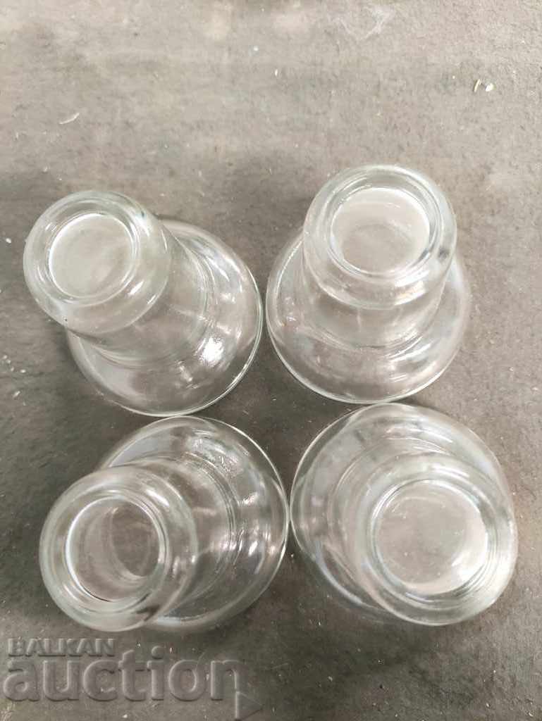 old suction cups 4 pieces