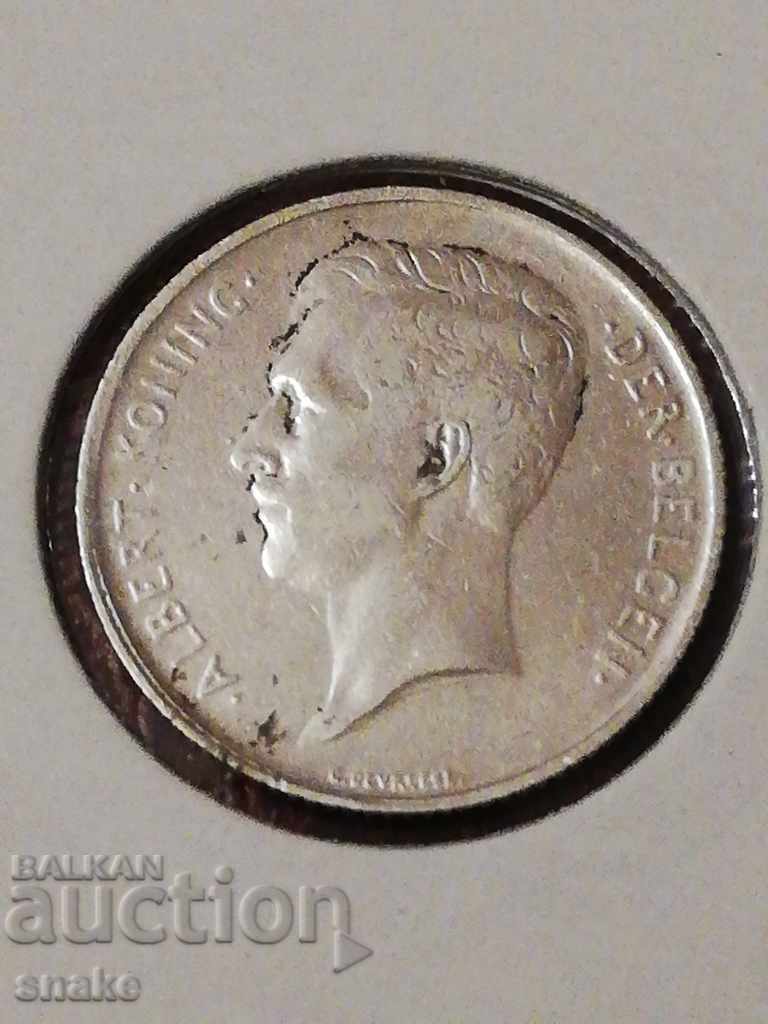 Belgium 1 franc 1913 Silver with price 18.00 BGN | € 9.20 Belgium 1 franc 1913 Silver with price 18.00 BGN | € 9.20