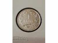 Belgium 1 franc 1913 Silver