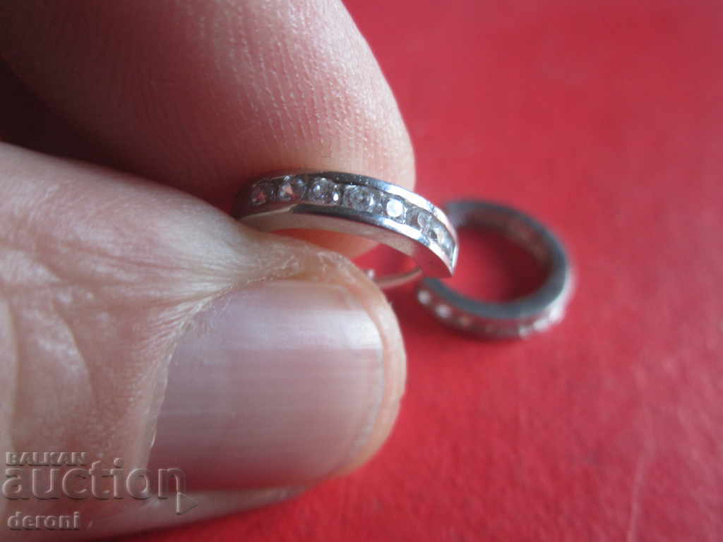 Auction Great silver earrings earrings with stones 4 Auction Great silver earrings earrings with stones 4