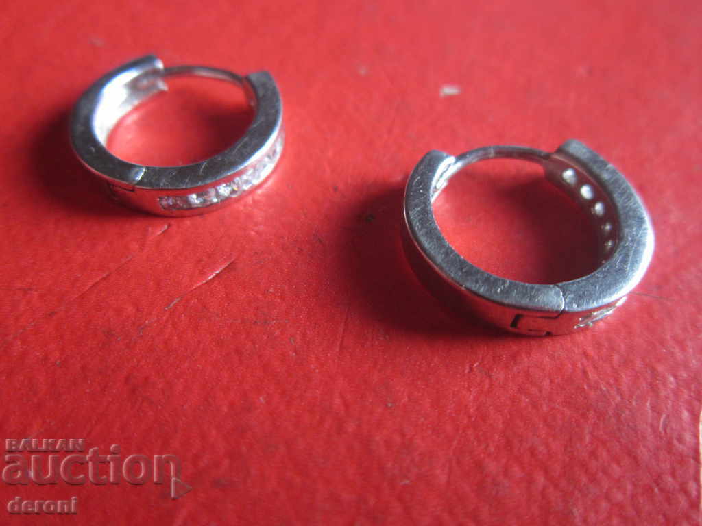 Great silver earrings earrings with stones 4 - 7 Great silver earrings earrings with stones 4 - 7