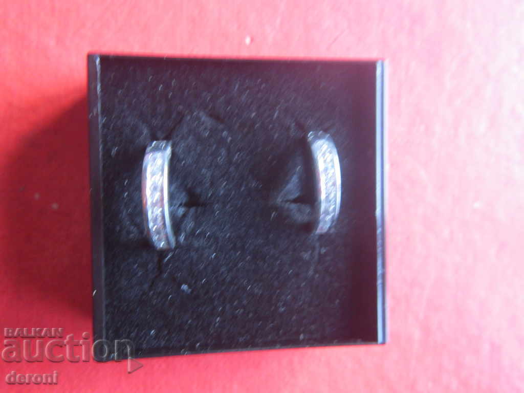 Great silver earrings earrings with stones 4