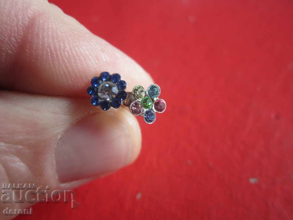 Auction Great silver earrings earrings with stones 7 Auction Great silver earrings earrings with stones 7