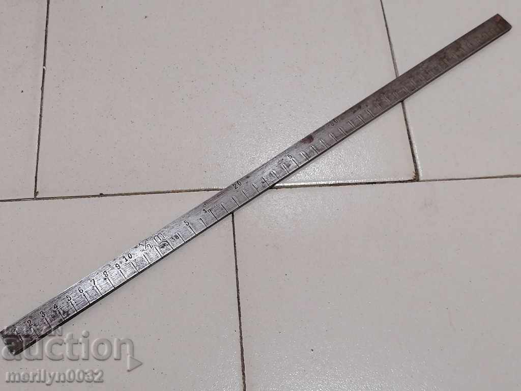 Παλιό μέτρο 50 cm μέτρο σφυρήλατο σίδερο μέτρο σφυρήλατο σίδερο για υφάσματα με τιμή 95.00 BGN | € 48.57 Παλιό μέτρο 50 cm μέτρο σφυρήλατο σίδερο μέτρο σφυρήλατο σίδερο για υφάσματα με τιμή 95.00 BGN | € 48.57