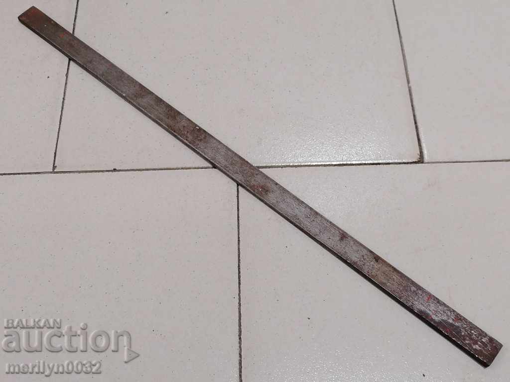 Παλιό μέτρο 50 cm μέτρο σφυρήλατο σίδερο μέτρο σφυρήλατο σίδερο για υφάσματα - 5 Παλιό μέτρο 50 cm μέτρο σφυρήλατο σίδερο μέτρο σφυρήλατο σίδερο για υφάσματα - 5