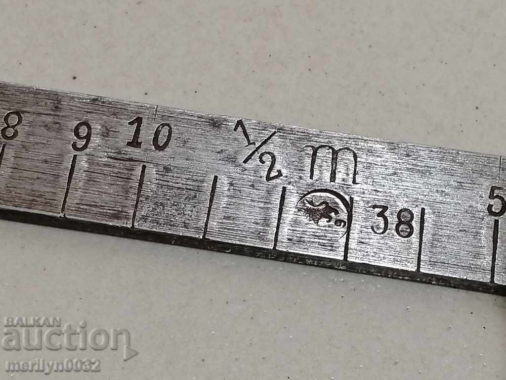 Παλιό μέτρο 50 cm μέτρο σφυρήλατο σίδερο μέτρο σφυρήλατο σίδερο για υφάσματα