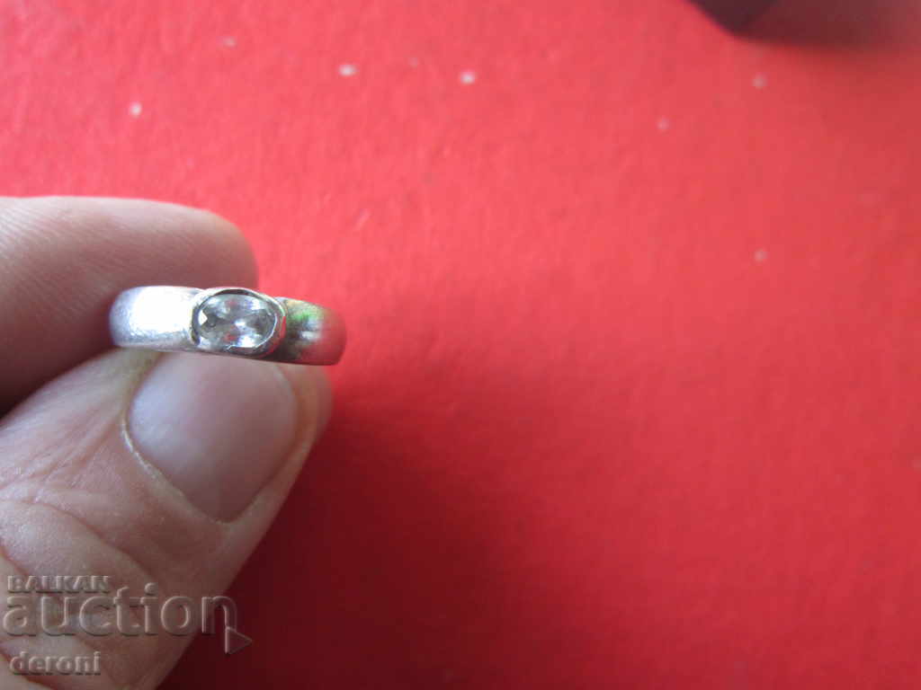 Silver ring with stone 925 3 - 6 Silver ring with stone 925 3 - 6