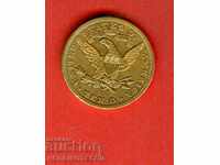 САЩ USA  10 $ ЗЛАТО ЗЛАТНА - issue 1906