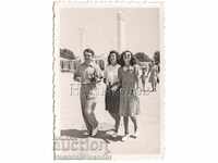 LITTLE OLD PHOTO OF VARNA IN FRONT OF SEA GARDEN A878