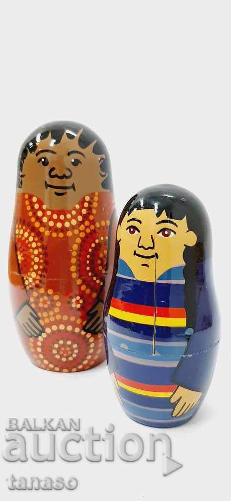 Soviet matryoshka dolls (2.5) - 6 Soviet matryoshka dolls (2.5) - 6