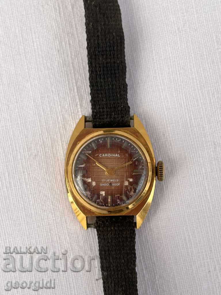 Χρυσό ρολόι Cardinal №1453
