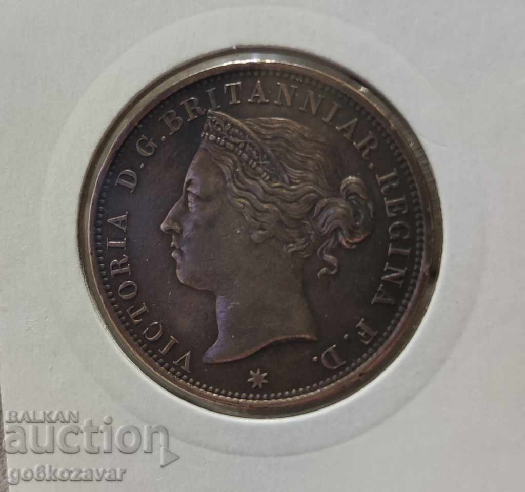 Τζέρσεϊ 1/12 Σελίνι 1878 Κορυφαίο νόμισμα!