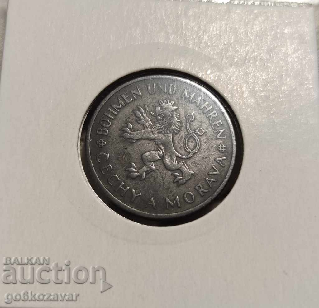 Bohemia-Moravia 1 Krona 1941 Rare! with price 11.00 BGN | € 5.62 Bohemia-Moravia 1 Krona 1941 Rare! with price 11.00 BGN | € 5.62