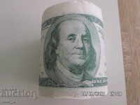 SUVENIR - HÂRTIE IGIENICĂ /100 DOLARI/