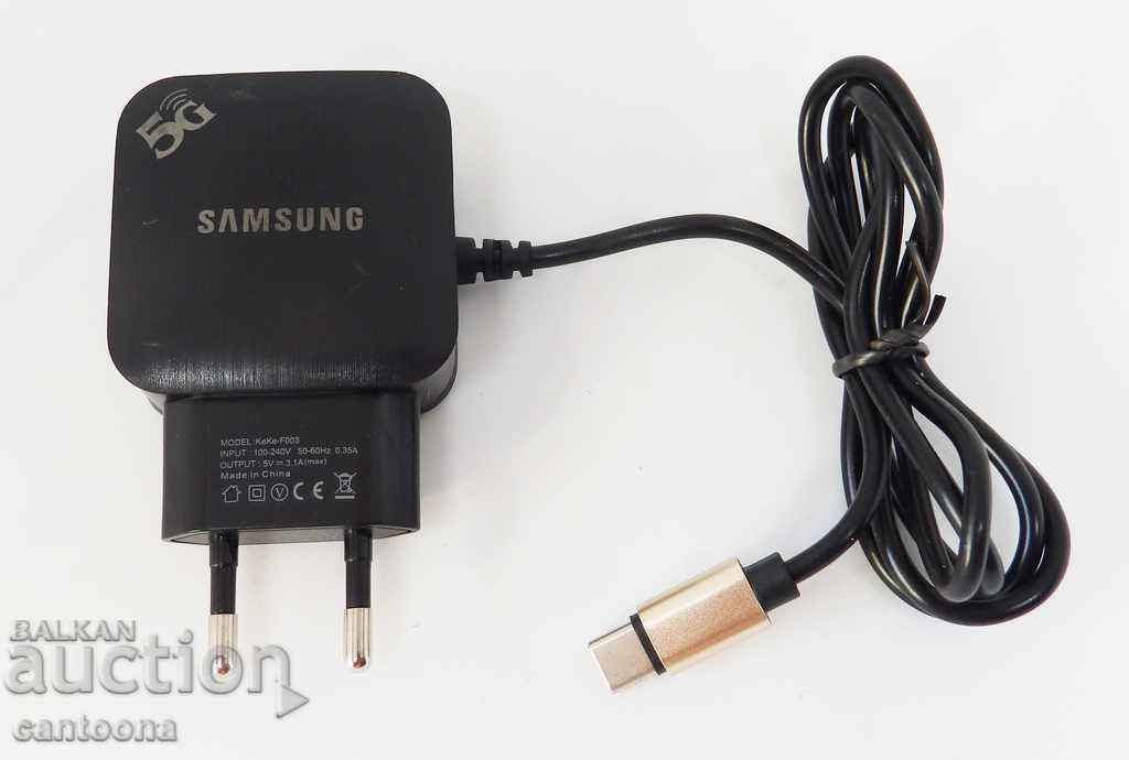 Licitație Încărcător rapid cu 2 porturi USB și conector TIP C, 3,1 A