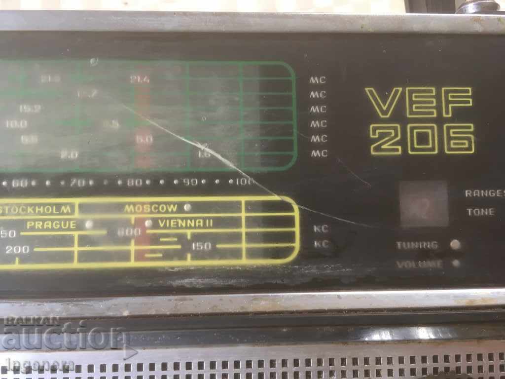 Delivery of RADIO RADIO VEF VEF 206 DEVICE Delivery of RADIO RADIO VEF VEF 206 DEVICE