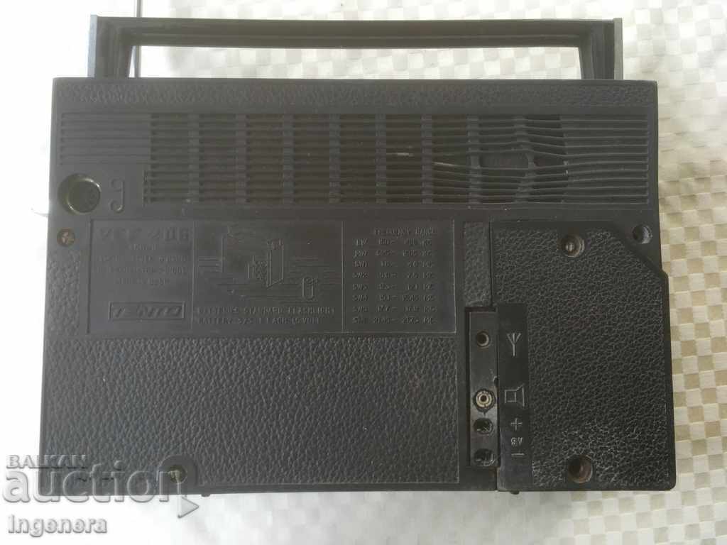 RADIO RADIO VEF VEF 206 DEVICE - 6 RADIO RADIO VEF VEF 206 DEVICE - 6