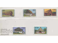 1995. Germany. Charity. Rural houses, 1st series.
