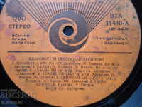 Disc de gramofon, mare, Blagovest și Svetoslav Argirovi