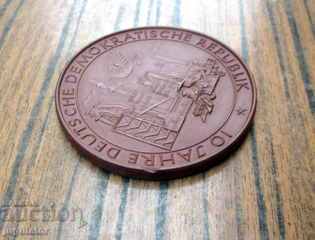 German porcelain medal plaque meissen meissen - 5