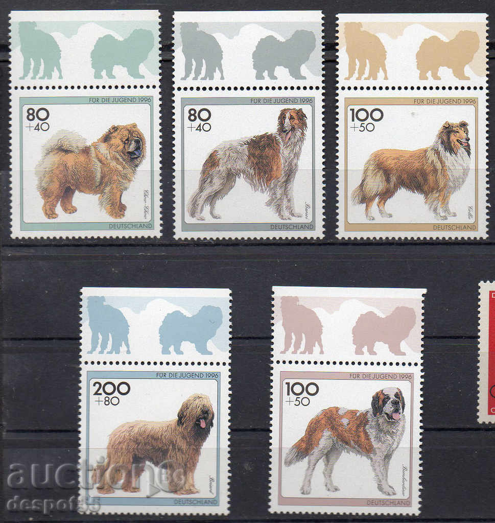 1996. Γερμανία. φυλές σκυλιών.