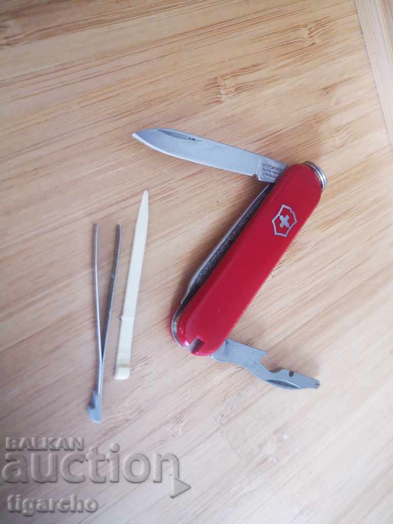 Swiss knife with price 30.00 BGN | € 15.34 Swiss knife with price 30.00 BGN | € 15.34
