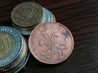 Монета - Великобритания - 2 пенса | 1993г.
