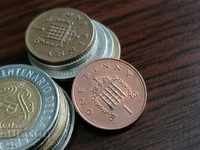 Монета - Великобритания - 1 пени | 1993г.