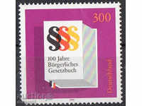 1996. Germany. 100 years German civil code.